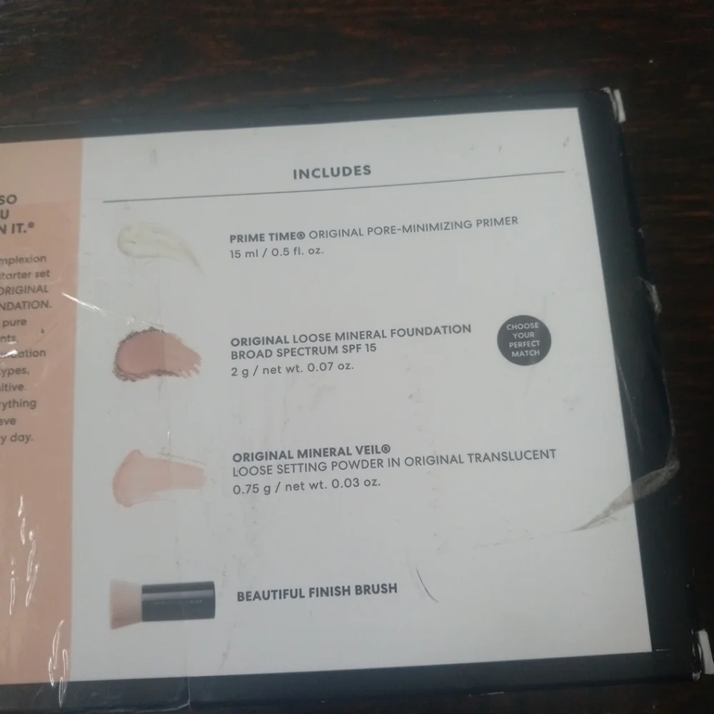 BARE MINERALS THE ORIGINAL Get Started Kit Open Box